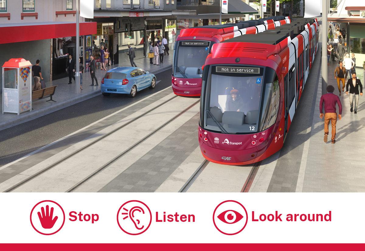 Parramatta Light Rail Is Now Being Tested | Transportnsw.info